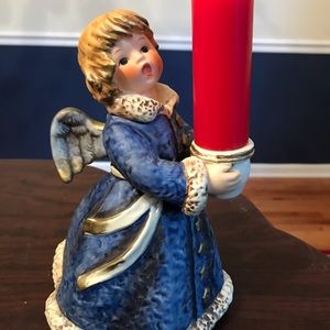 Geobel angel candle holder